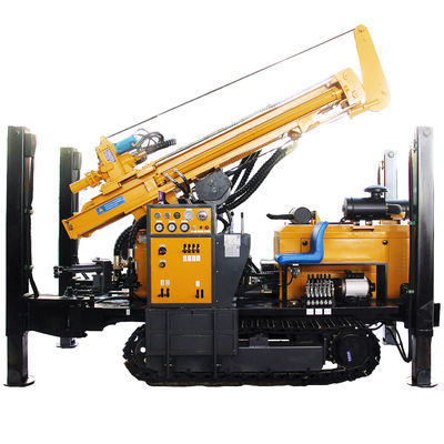 China 200M Pneumatically DTH Steel Crawler Drilling Depth 200M Water Well Drilling Rig Machine supplier