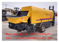 China hot sale diesel engine driven HBTS80R big aggregate concrete pump