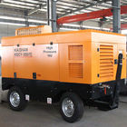 Kaishan 1.3Mpa 15CBM per minute diesel engine screw air compressor machine portable