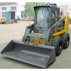 all kinds of attachment optional JC65 diesel driven small wheel skid steel loader