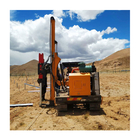 DKR526 multifunction crawler type hydraulic hammer photovoltaic solar pile driver