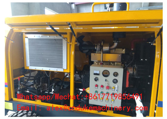 China hot sale diesel engine driven BS30R mortar and fine stone concrete pump