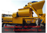 China hot sale JBS40B big aggregate forced agitating mixer concrete pump