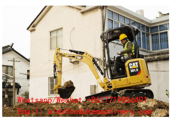 High quality CAT 301.5 Steel Crawler Mini Type Multifunction Excavator