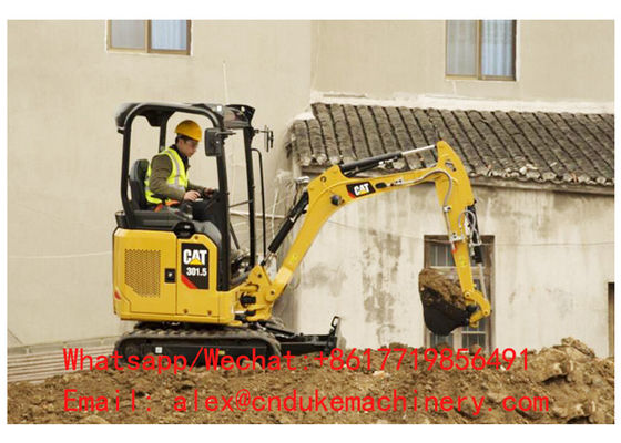 High quality CAT 301.5 Steel Crawler Mini Type Multifunction Excavator