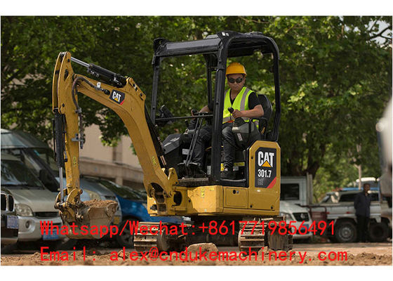 High quality CAT 301.7CR Steel Crawler Mini Type Multifunction Excavator