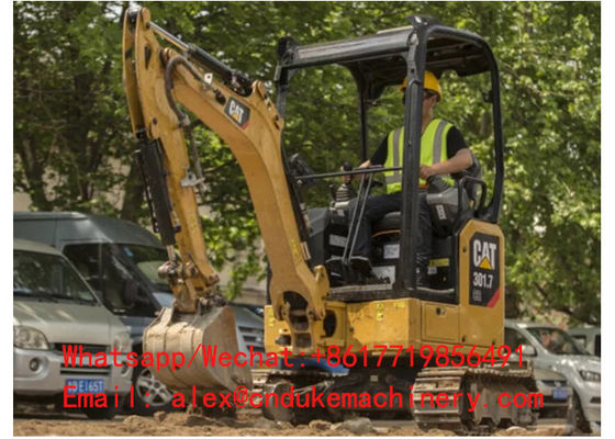 High quality CAT 301.7CR Steel Crawler Mini Type Multifunction Excavator