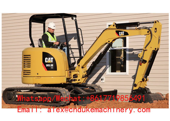 High quality CAT 303.5ECR Steel Crawler Mini Type Hydraulic Multifunction Excavator