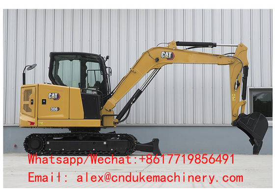 High quality CAT 306 Steel Crawler Mini Type Hydraulic Multifunction Excavator