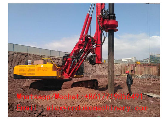 HIGH QUALITY 35M MAX.DRILLING DEPTH CRAWLER TYPE ROTARY DRILLING RIG MACHINE