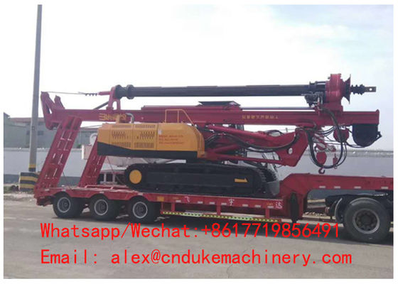 HYDRAULIC CRAWLER DRILLING DEPTH 20M BOREHOLE ROTARY DRILLING RIG