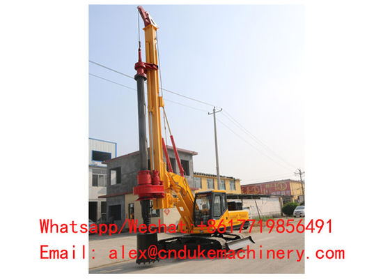 CRAWLER TYPE HYDRAULIC ROTARY DRILLING RIG EARTH BORING RIG MACHINE