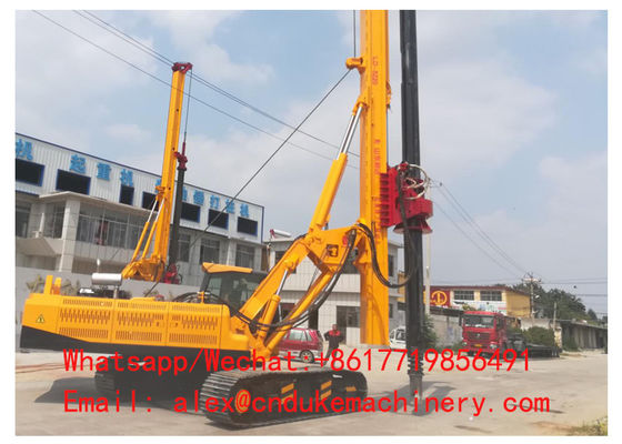 CRAWLER TYPE MULTIFUNCTION PORTABLE ROTARY DRILLING RIG WITH FACTORY PRICE