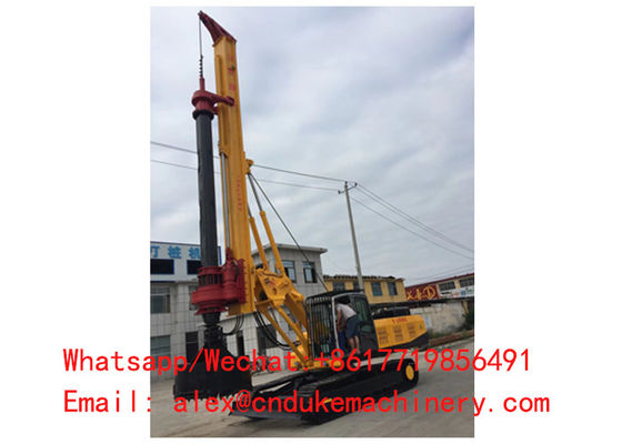 CHINA CEAWLER TYPE CONSTRUCTION DRILLING MACHINE ROTARY DRILLING RIG