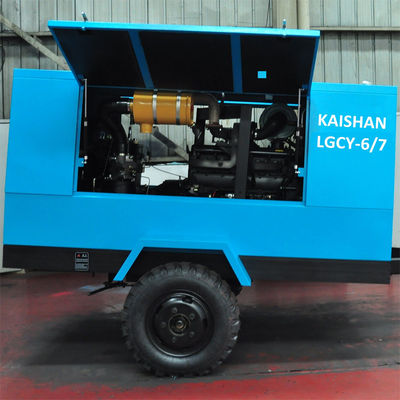 Kaishan LGCY-6/7X diesel engine portable screw air compressor machines