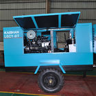 Kaishan 7bar 9CBM per minute diesel engine portable screw air compressor