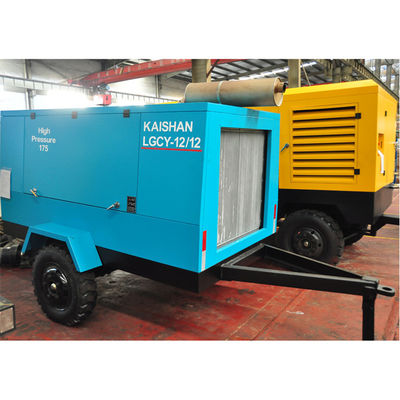 Kaishan 10bar 12CBM per minute low noise diesel engine portable air compressor machines