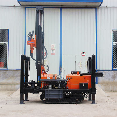 China hot sale diesel engine driven DK180 Crawler type water well drilling rig