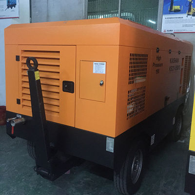 Kaishan 1.3Mpa 15CBM per minute diesel engine screw air compressor machine portable