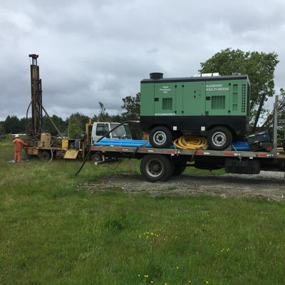 Kaishan 23bar 29CBM diesel engine special screw air compressor machine for drilling well