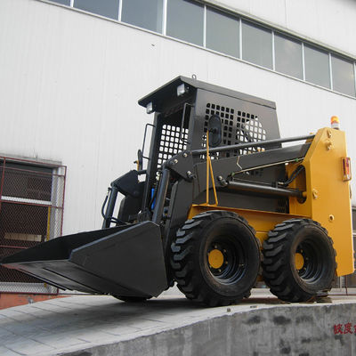 all kinds of attachment optional JC45 diesel driven small wheel skid steer loader