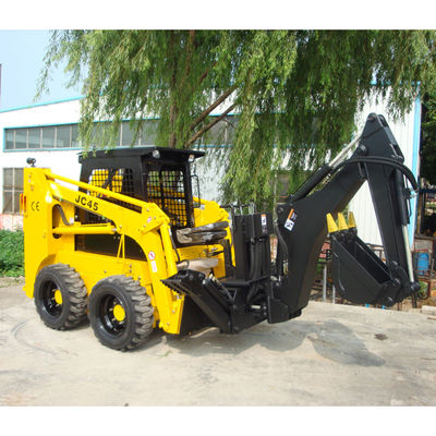 all kinds of attachment optional JC45 diesel driven small wheel skid steer loader