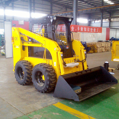 all kinds of attachment JC60 diesel driven small wheel skid steer loader