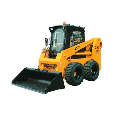 all kinds of attachment optional JC65 diesel driven small wheel skid steel loader