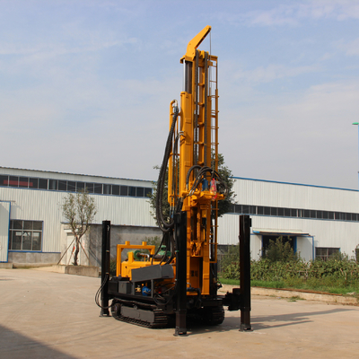 Duke 450m depth crawler type diesel hydraulic water well drilling rig machine